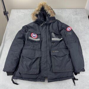Canada Goose Men's Sz XL Snow Mantra Black Puffer Jacket Made In Canada 4565MR